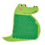 BarkButler x Fofos Snuffle Mat-Crocodile,Green|for All Breeds|Interactive Puzzle Toy|Machine Washable|Anti Slip Base|Soft Fleece Fabric|Releases Stress and Excess Energy|for Dog Breeds Upto 30 kgs