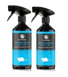 EcoValley Natural Mouse and Rat Repellent Spray, 500ML - Humane, Non-Toxic Rodent Deterrent - Safe and Effective Alternative to Mouse Traps and Rat Poison (Pack of 2)