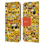 Head Case Designs Officially Licensed emoji® Smileys Full Patterns Leather Book Wallet Case Cover Compatible With Apple iPod Touch 5G 5th Gen