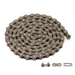 zonkie Single-Speed Bicycle Chain 1/2 x 1/8 Inch 116 Links