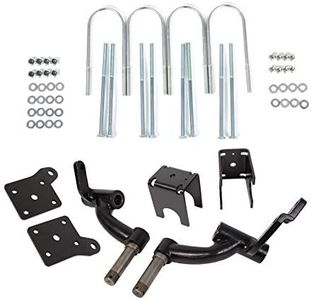 ECOTRIC 6 inch Drop Spindle Lift Kit Compatible with EZGO 2001.5-2008.5 TXT Gas 2001.5+ Electric