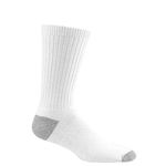 Wigwam Diabetic Sport Crew Socks, White, Xl