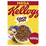 Kellogg's Coco Pops Chocolate Breakfast Cereal, 650g