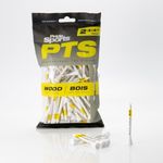 Pride Professional Tee System, 2-3/4 inch ProLength Tee, 100 count, White