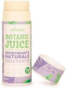 Enooso - Deodorant Solide Naturel CONCOMBRE, THÉ ET AVOCAT Hydratant, Femme, Homme & Enfant - Deodorant Sans Aluminium, Stick Deodorant Femme Bio - Deo Naturel - Déodorant Voyage, 55ml