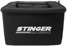 Stinger Golf Products Cooler Pack - Universal Golf Bag Drink Cooler, 6 Can Capacity, Attachable to Any Golf Buggy/Cart, Ideal Golf Cooler Bag/Golf Beer Cooler for Tournaments and Casual Rounds