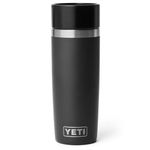 YETI Rambler 16 oz (473 ml) Coffee Travel Bottle with 100% Leakproof Hotshot Commuter Cap, Vacuum Insulated Stainless Steel Tea & Coffee Cup Travel Mug, Black