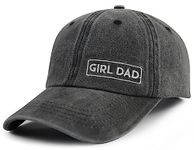 Girl Dad Birthday Gifts from Daughter Wife, Funny Embroidered Girl Dad Hat, Adjustable Cotton Daddy Party Decorations Baseball Cap, Fathers Day Christmas Best Papa Gifts for Husband Grandpa New Dad,