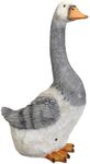 Bits and Pieces - Gertrude The Goose Motion Sensor Statue - Weather Resistant, Hand-Painted Life Size Polyresin Sculpture - Honks at Passersby