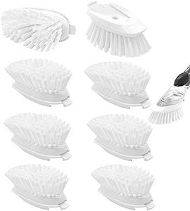 Brush Refills for OXO Dish Brush - 8 Pack Dish Brush Cleaning Soap Dispensing Head Replacement for Scrubber (White)