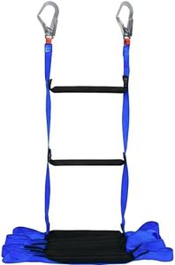 16.4 Feet Blue Fire Escape Ladder Emergency Fire Ladder for House Residence Reusable Portable Safety Ladders for Balcony Window