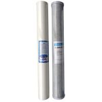 20" Reverse Osmosis Water Filters Set Sediment Carbon Pole Fed Window Cleaning