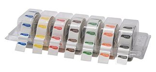 DayMark Safety Systems Day of The Week 3/4" Square Dissolvable Labels, Monday-Sunday, Label Dispenser Included (7,000 Labels)