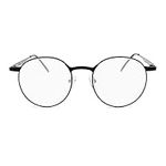 Black Metal Rim Reading Glasses Women & Men to Look Trendy with Clear Vision - Sturdy & Durable Readers Glasses Women & Men - Comfortable For All Face Shape Round Glasses - Reading Glasses Men 2.5