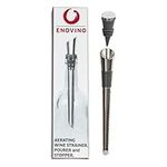 ENOVINO Aerating Wine Pourer, Strainer and Stopper