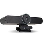 TONGVEO Computer Camera with Microphone and Speaker for Desktop, USB 1080P Webcam Wide Angle Conference Room Webcam Video Conferencing Streaming Teaching, Easy to Set
