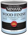 108500000 Wood Finish Stain, Water-Based, Semi-Transparent, True Black, 1-Qt. - Quantity 44