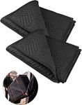 Moving Blankets Heavy Duty 2 Pack Packing Blankets for Protecting Furniture Moves Storage 40 * 72in Quilted Wrapping Shipping Blankets for Moving Supplies