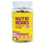 NutriBears Kids Multivitamin Gummies with Vitamins A, C, B, D, and Zinc, 30 Gummy Chewable Bears, Strawberry and Orange Flavour, Supports Daily Wellness and Immune System Support