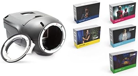 Spekular Light Blaster Optical Snoot Strobe-Based Projection System for Photography Lighting with Gobos and Transparencies | Light Blaster + Gobos for Nikon F Lenses