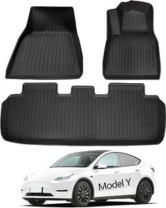 Model Y Car Floor Mats for Tesla 2022 2023, All-Weather Car Floor Mats for Model Y Right Hand Drive Car Floor Mats