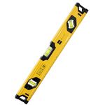 Teronbeta Aluminium Alloy Spirit Level 400 mm/16 Inch Shock Proof Torpedo Level with Magnetic Base and 3 Bubble 45°,90°,180° - Yellow/Black