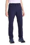 Mountain Warehouse Explorer Womens Zip Off Trousers - Quick Drying Pants, UV Protection Bottoms - Spring Summer, Hiking, Camping & Outdoors Navy (Regular Length) Women's Size 14