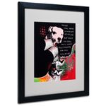 Trademark Fine Art Girls Best Friend Matted Artwork by Dean Russo with Black Frame 16 by 20-Inch