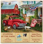 SUNSOUT INC Stopping at The Farm 500 pc Jigsaw Puzzle by