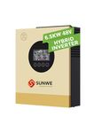 Hybrid Solar Inverter 6.5KW 48V | Single Phase | Parallel Support | Transformerless | On-Grid Off-Grid | Batteryless | Grid Export | WiFi | Supports Lithium & Lead-Acid | 2 Years Warranty