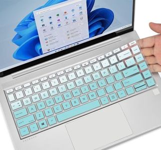 CaseBuy Keyboard Cover for HP Probook 440 445 G8 G9 G10 14 inch 2023 2022, HP Probook 640 G7 G8 14" Notebook Protector Skin(NOT Fit Probook 440 445 G5 G6 G7) -Ombre Mint