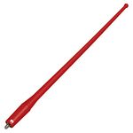 ONE250 13" Inches Flexible Rubber Antenna for Toyota Tundra (1999-2021), Toyota Tacoma (1995-2016), FJ Cruiser (2007-2015), Highlander (2001-2011) - Designed for Optimized FM/AM Reception (Red)