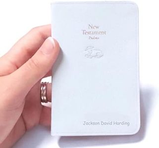 Pacidoodle Personalized Baby Gift Bible Engraved Baby Bible (Blue)