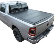 Hard Quad Fold Tonneau Cover for 2009-2018 Ram 1500 5'7" Without RamBox by Haylhan