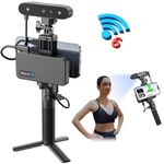 ENOMAKER Creality 3D Scanner CR-Scan Ferret Pro for 3D Printing Printer Upgrade Handheld 3D Model Scan Anti-Shake Track Wifi6 Scanning 0.1mm Accuracy 24-bit Full Color for Android IOS Phone PC Mac Win