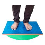 Wooden Balance Board Foot Rocker Leg Exerciser for Occupational Physiotherapy, Simply Fit Board, and Kids Safe Balancing Board