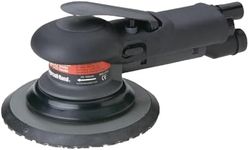 Ingersoll Rand 4151 6” Random Orbit Pneumatic Sander, Vacuum Ready, Low Vibration, Swivel Free Finish, Dustless, 12,000 RPM, 1.92 lbs, Interchangeable Grips