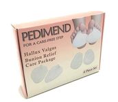 Pedimend™ Metatarsalgia Insoles - 6 Pieces | Pressure Relieving Pads | Mortons Neuroma Running Support | Rapid Pain Relief for Sore Feet | Ball of Foot Soft Cushion | Men Shoe Padding Half Inserts