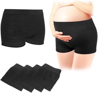 CARER Healthcare Incontinence Pregnancy Mesh Underwear Postpartum High Waist Women Mesh Panties Postpartum, Black-4pcs, Medium