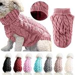 Winmany Pet Dog Turtleneck Knitting
