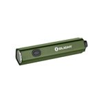 OLIGHT Diffuse 700 Lumens Lightweight EDC Pocket Flashlight with 6 Light Modes, Mini Keychain LED Light with Lanyard Powered by AA Batteries for Everyday Carry, Emergency (OD Green)