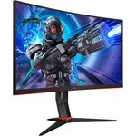 AOC Gaming C27G2ZE - 27 Inch FHD Curved Monitor, 240Hz, 0.5ms, VA, AMD FreeSync Premium, Low Input Lag (1920x1080 @240Hz, 300cd/m² HDMI/DP)