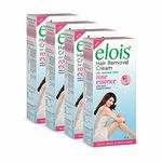 Elois Hair Removal Cream for Women Skin-friendly with 100% Natural Extract Set of 4 (Rose Essence, 50 gm)