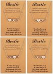 HUASAI 2/3/4/5 Best Friend Necklace Friendship Necklaces Heart Matching Sister Necklaces for Teen Girls, other, other