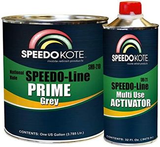 Speedokote Automotive High Build 2K Urethane Primer Gray Gallon Kit SMR-210/211, Activator is included. For California, Delaware, or Maryland, order SMR-221/222.