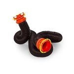 Camco Manufacturing 39763: Rhinoflex 10' Sewer Hose Extension W/Swivel Bayonet & Lug