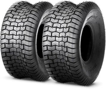 CHEINAUTO 2 Pack 20x8.00-8 Lawn Mower Tires, 20x8x8 20-8-8 Tractor Turf Tire Riding Mowers Tire Golf Cart Tire, 4PR Tubeless, 950lbs Capacity, Set of 2