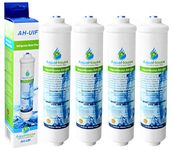 4X AquaHouse AH-UIF External Fridge Water Filter fits Samsung & Haier Fridge Freezer Models with External Filters only