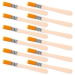 12 Pcs Paint Brush, 5" Small Paint Brushes for Painting Walls Trim Painting Tool Soft Bristle with Wood for Baseboards Furniture House Wall Corners Detail Paint Edger Brush and Touch up Painting