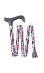 Fruit Pattern Extra Short Folding Walking Stick